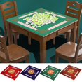 thumbnail image 1 of sunsanly Mahjong Mat Thicken Mute 3D Effect Strong Water Absorption Exquisite Embroidery Non-slip Square Mahjong Cloth Poker Table Pad Home Use, 1 of 8