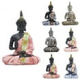 thumbnail image 1 of sunsanly Meditation Buddha Figurine Resin Cross-legged Sitting Buddha Statue Sculpture Home Office Bookshelf Desktop Decoration Ornament, 1 of 7