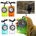 thumbnail image 1 of sunsanly Multifunctional Orienteering Compass with Lanyard High Accurate Compact Size Portable Magnifying Glass Professional Compass Camping Gear, 1 of 8