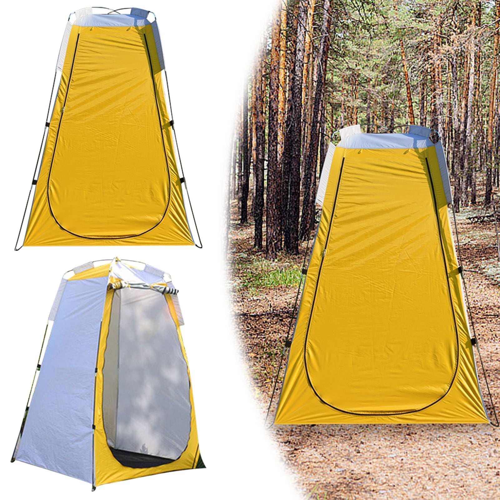 sunsanly Outdoor Portable Shower Tent Easy Setup Beach Camping Hiking