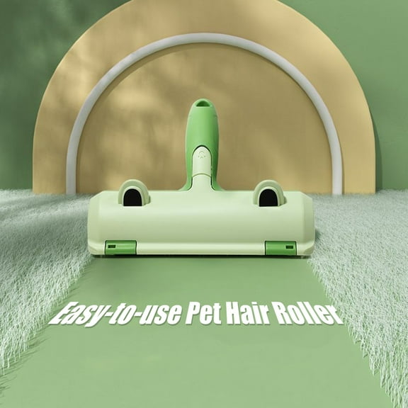 sunsanly Pet Hair Remover Stick Safe Reusable Dog Cat Hair Roller Multi-Surface Lint Frog Shape Roller Fur Removal Tool Effective Sofa Bed Carpet Blanket Cleaner for All Furniture Types