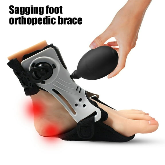 sunsanly Plantar Fasciitis Night Splint Foot Drop Achilles Tendonitis Support Brace Adjustable Orthotic Splint for Women Men
