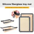 thumbnail image 1 of sunsanly Silicone Baking Mat for Oven Non-Stick Heat-Resistant Silicone Easy Clean Reusable Baking Sheet for Cookies Macaroons Bread, 1 of 7