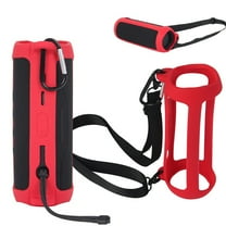 sunsanly Silicone Speaker Case for JBL Charge 5 Waterproof Portable Bluetooth-compatible Speaker Cover Protective Skin Carrying Case Soft Sleeve