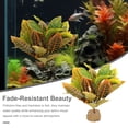 thumbnail image 1 of sunsanly Simulated Water Plants Aquarium Decoration Fish Tank Plastic Green Seaweed Easy Care Landscaping Ornament for DIY Decor, 1 of 8