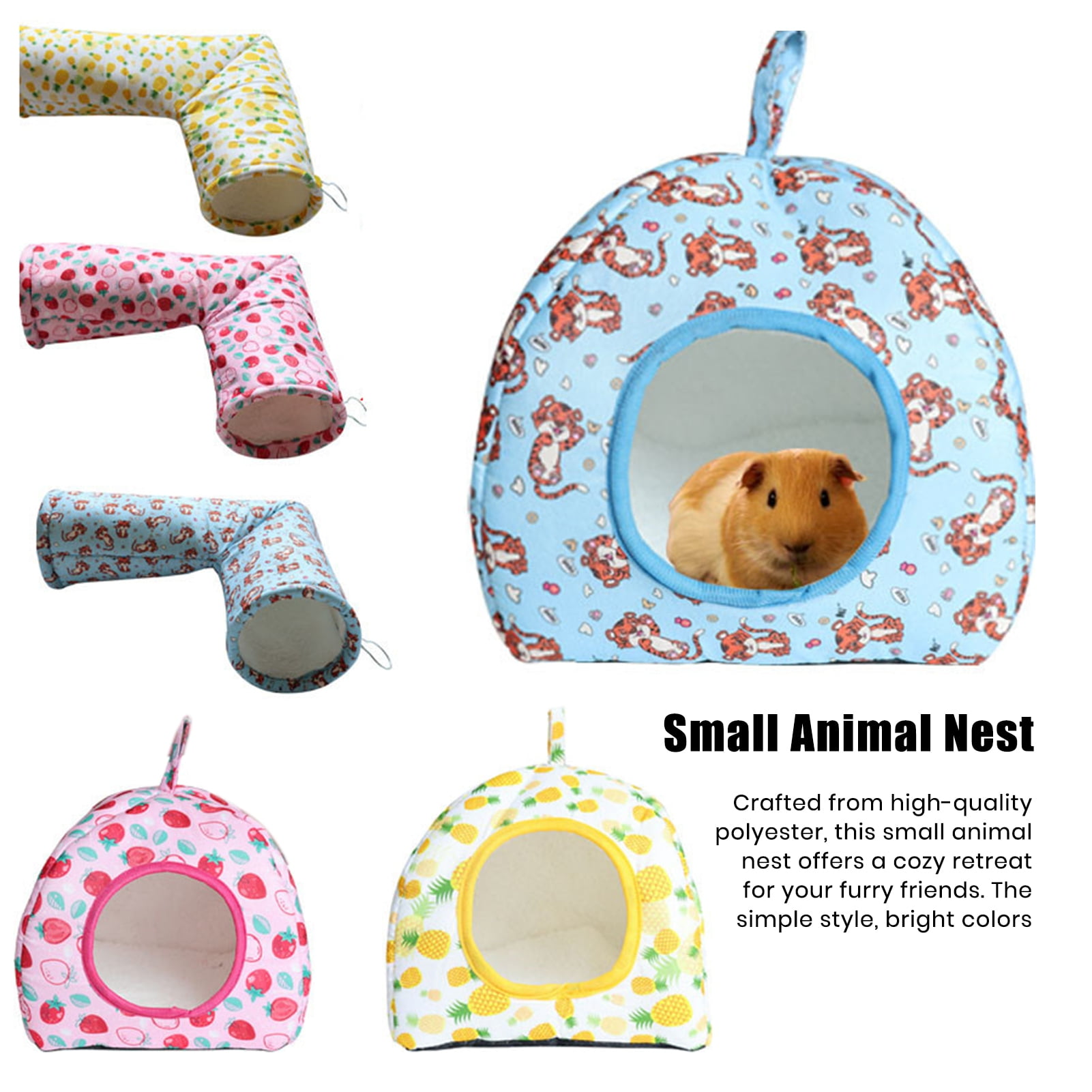 Photo inspiration: Gallery Detail: Sunsanly Small Animal Tunnel Bed Guinea Pig Hideout Hamster Tube