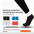 thumbnail image 1 of sunsanly Soccer Shin Guard Straps Silicone Shin Protectors for Men Women Youth Adjustable Elastic Bands Football Sports Training Gear, 1 of 8