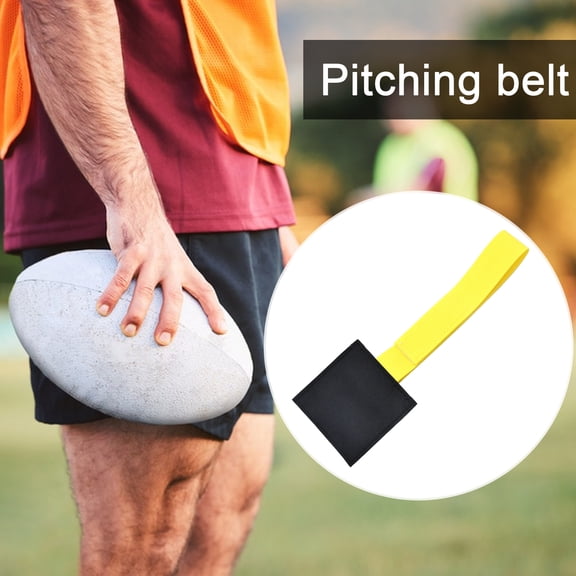 sunsanly Softball Pitching Training Belt Pitcher Training Aid Leg Wrap Men Women Beginner Rugby Pitching Practice Strap Softball Accessories