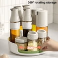 thumbnail image 1 of sunsanly Spice Rack Kitchen Countertop Tray Large Capacity 360-Degree Rotating Anti-Slip Design Condiment Organizer Storage Tray, 1 of 7