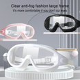 thumbnail image 1 of sunsanly Swimming Goggles Anti-fog UV Protection Wide View Eyewear Leakproof Comfort Fit One-button Release Pool Goggles for Men Women Adult Youth, 1 of 8