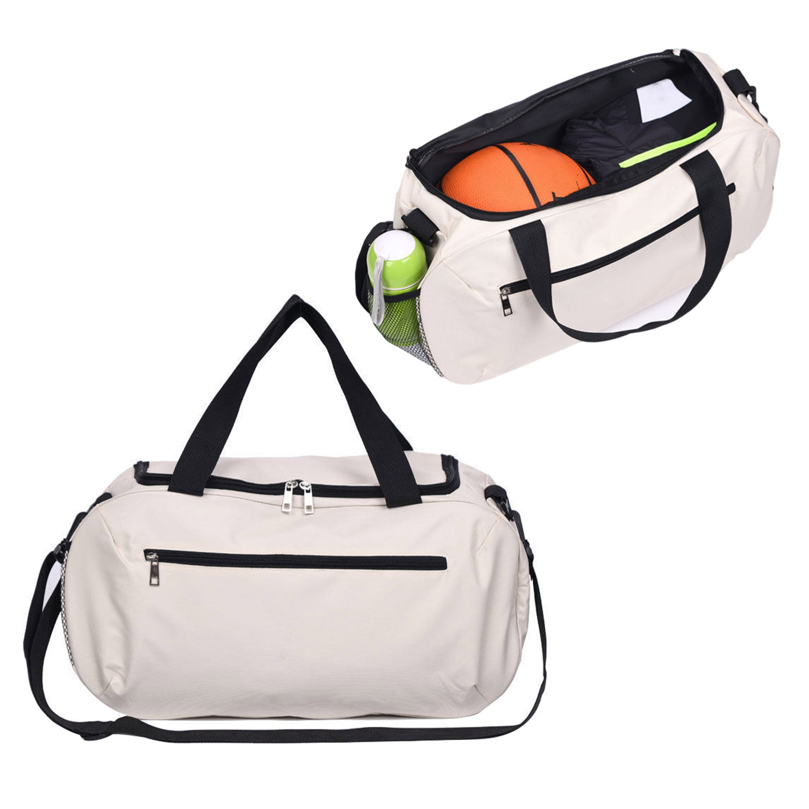sunsanly Travel Duffel Bag Large Capacity Dry Wet Separation Oxford ...