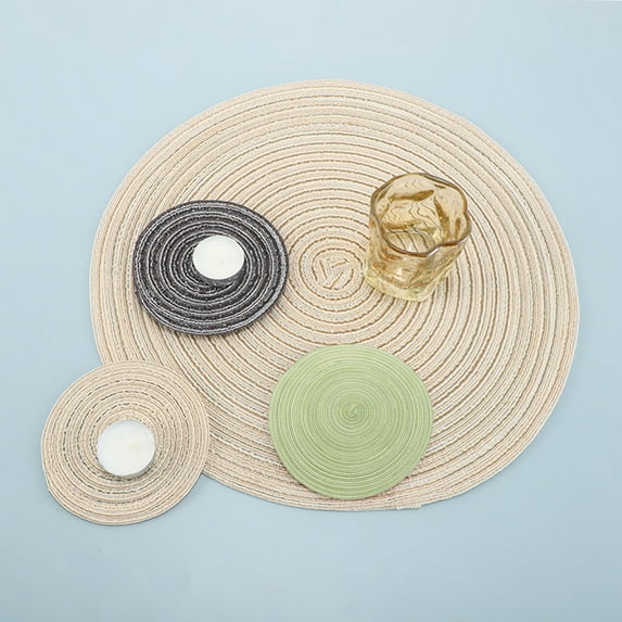 sunsanly Trivets for Hot Dishes Heat Resistant Large Coaster Pot Holders for Kitchen Essentials Dining Table Insulation Pad