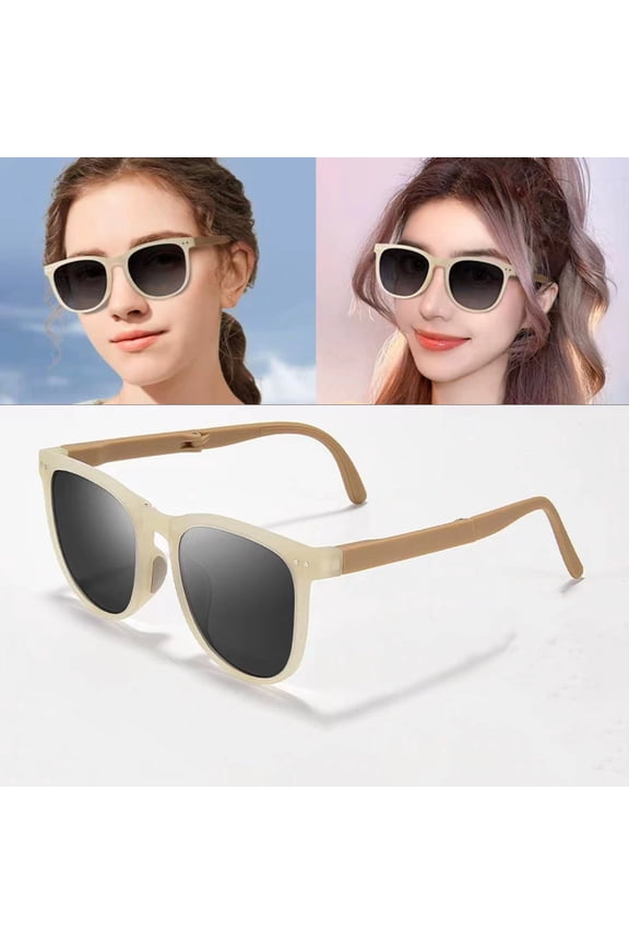 Unisex Anti-blue Light Glasses 180 Degree Block Sunlight Good Stability Color-changing Eye Protection Hip Hop Anti-UV Photo Prop Strong Hinge Sunglasses Eyewear