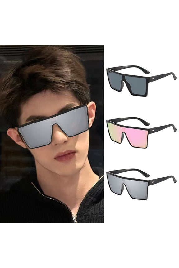 Unisex Summer Sunglasses Retro Punk Style Wimdproof Anti-UV Block Sunlight Vacation Beach Spectacles Outdoor Eyewear