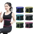 thumbnail image 1 of sunsanly Waist Trimmer Belt with Phone Pocket Breathable Stretch Tummy Control Slimming Belly Stomach Wrap Sweat Band Waistband Workout Fitness Equipment, 1 of 7