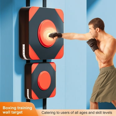 1 Set Boxing Target Wall-mounted Exercising Anti-fade Free Fight Sanda ...