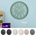 thumbnail image 1 of sunsanly Wall Clock Large Numerals Design Easy-to-Read Battery Operated Modern Silent Non-Ticking Round Clock Wall Decoration, 1 of 8