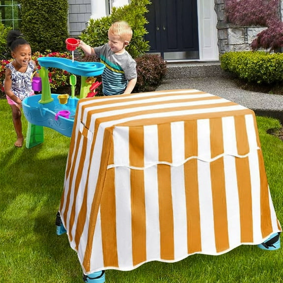 sunsanly Waterproof Protective Cover for Outdoor Kid Toys Dustproof Thick Rainproof Anti-UV Full Protection Kids Water Table Cover