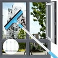 thumbnail image 1 of sunsanly Window Cleaner with Retractable Handle Glass Doors Mirrors Natural Rubber Scraper Adjustable Length Window Wiper, 1 of 7