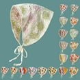 thumbnail image 1 of sunsanly Women Knitting Headscarf Crochet Flower Pattern Hollow Out Headscarf Girl Triangle Headband Head Accessories, 1 of 8