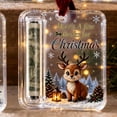 thumbnail image 1 of suore Christmas Cash Gift Holder Ornament, Crystal-Clear Christmas Money Holders for Cash, Funny Holiday Xmas Tree Hanging Ornaments Decor, Gifting Cash Birthday Graduation Back to School Gifts, 1 of 5