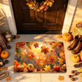 thumbnail image 1 of suore Fall Door Mat Non Slip Front Welcome Mat, Heavy Duty Washable Doormat Traps Mud Dirt, Low Profile Anti Slip Backing, Cozy Thanksgiving Autumn Floor Mat for Entrance Patio Porch Decor, 1 of 6