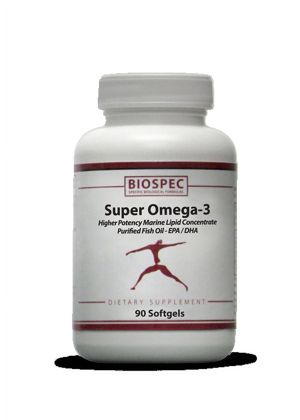 BioSpec Products Super Omega3 Fish Oil Softgels, High EPA DHA for