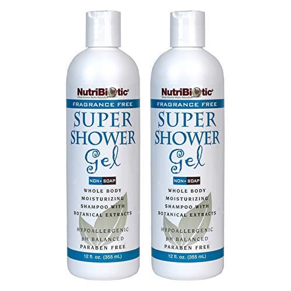 super shower gel, 12 oz pack wholebody moisturizing shampoo with gse