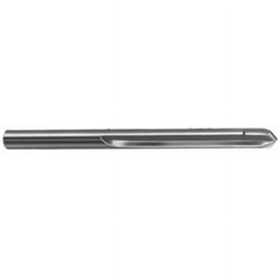 super tool 52128 0. 44 inch dia. carbide tipped die drill for hardened steel, straight flute, 118 deg negative point
