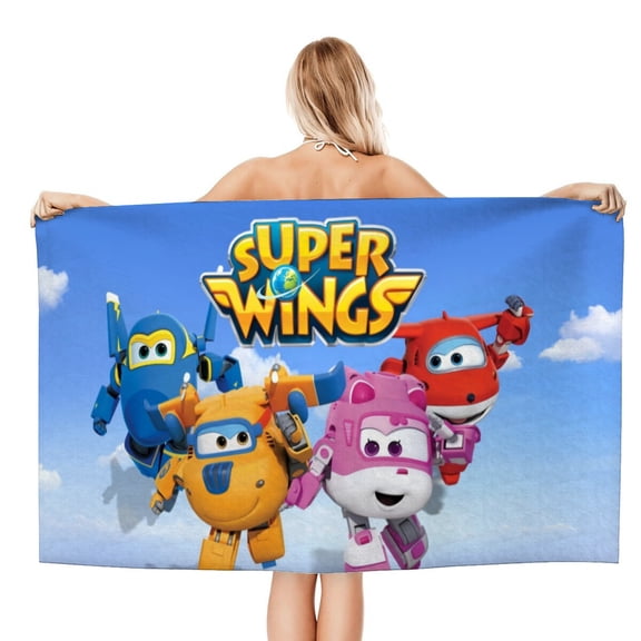 super wings Gifts Beach Towel for Women Girl Birthday Inspired Fan Bath Outdoor Music Lover