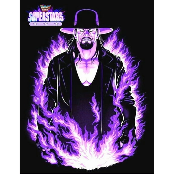 superstars: Anxiety WWE Coloring Books For Adults And Kids Relaxation And Stress Relief, (Paperback)