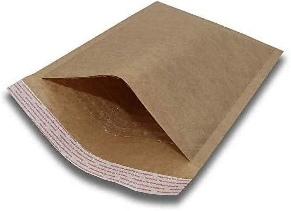 250 Pz White Kraft Bubble Mailers - 6x10 Buste Italia - Foto 3