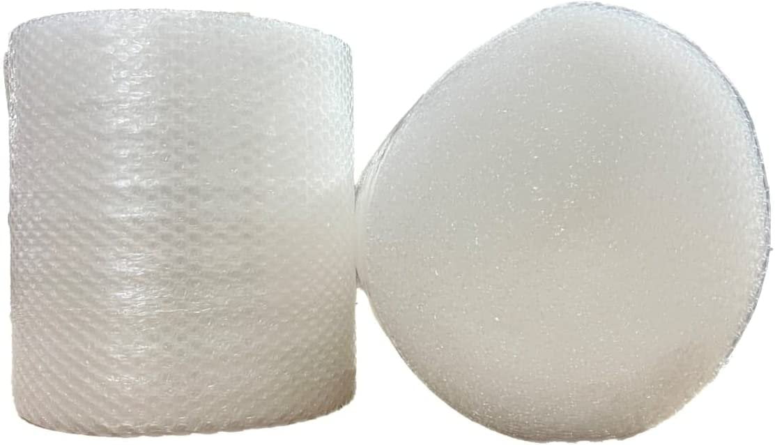 supplyhut 3/16'' SH Small Bubble Cushioning Wrap Padding Roll 300'x 12'' Wide 300FT