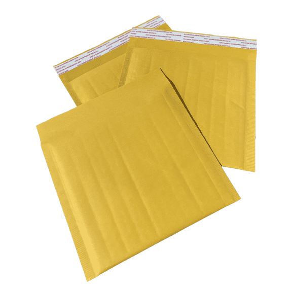 supplyhut Kraft Bubble Padded Envelopes Mailers Case, 7.25"x8", Brown, 30 Count