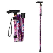 supregear Adjustable Height Walking Stick Lightweight Portable Cane for Elderly Disabled Men Women