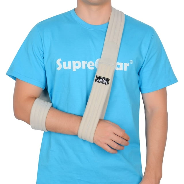 supregear Arm Sling, Adjustable Medical Shoulder Support Sling for