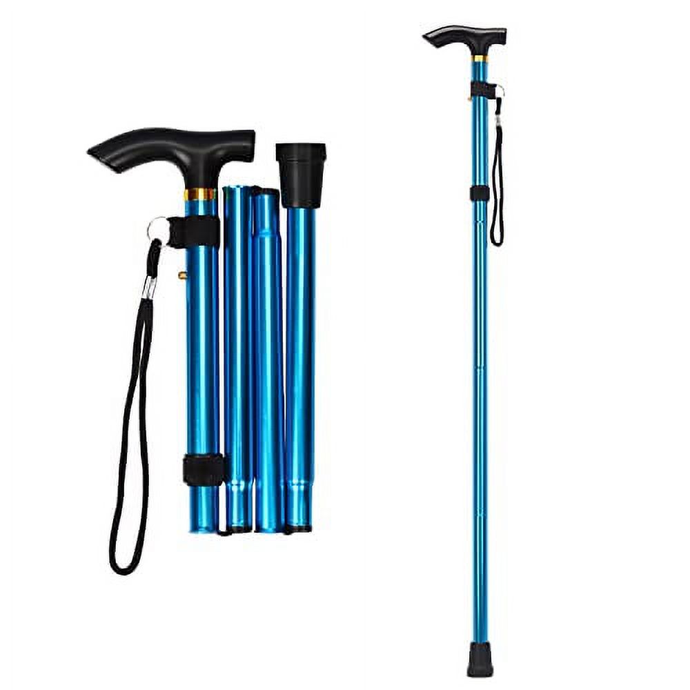 supregear Folding Cane, 5Level Adjustable Height Walking Stick
