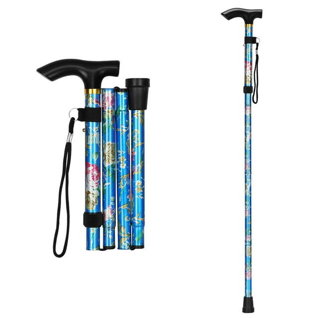 Supregear Portable Lightweight Folding Cane, Adjustable Height, Walking