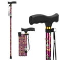thumbnail image 1 of SupreGear Folding Collapsible Cane with T Handle, Lightweight Height Adjustable Walking Stick for Adults and Seniors, 1 of 7