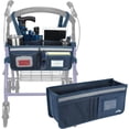thumbnail image 1 of SupreGear Rollator Basket Bag, Foldable Waterproof Storage Pouch with Cup Holder for Rollator, Dark Blue, 1 of 8