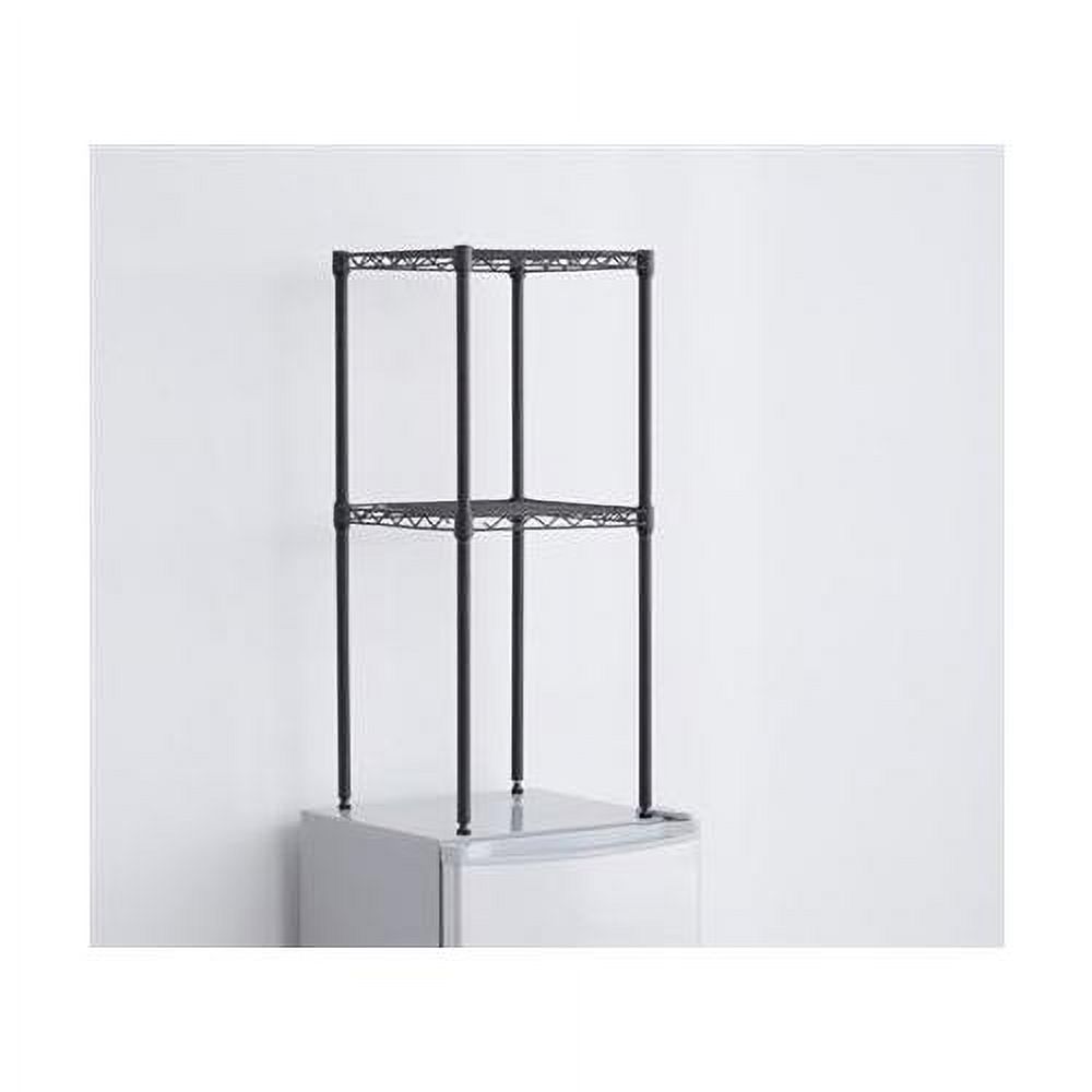suprima minifridge organizer shelves gunmetal gray