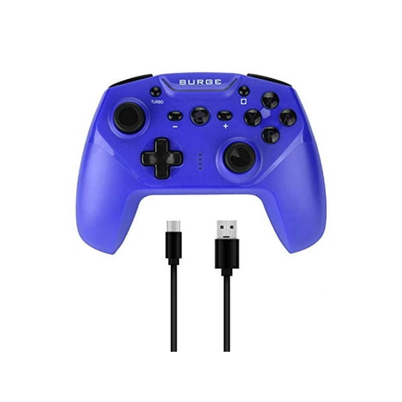 Switch Accessory:  Wireless Controller - SURGE SwitchPad Pro - Blue