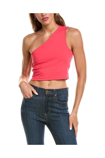 Shop Women's Silk One Shoulder Tops for Casual and Elegant Looks