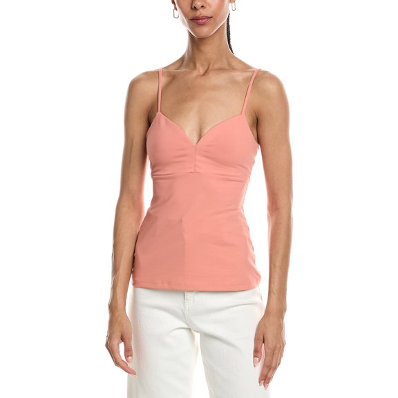susana monaco womens Sweetheart String Top, S/4, Pink