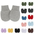 thumbnail image 1 of sususu Baby Mittens No Scratch Mittens Soft Gloves Mittens for 0-6 Months Boys Girls Blue, 1 of 1