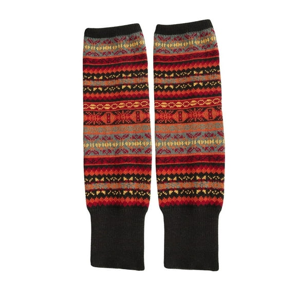 sususu Christmas Socks for Women,Cozy Fall Winter Fluorescent Bohemian Thick Knit Slouch Socks for Women