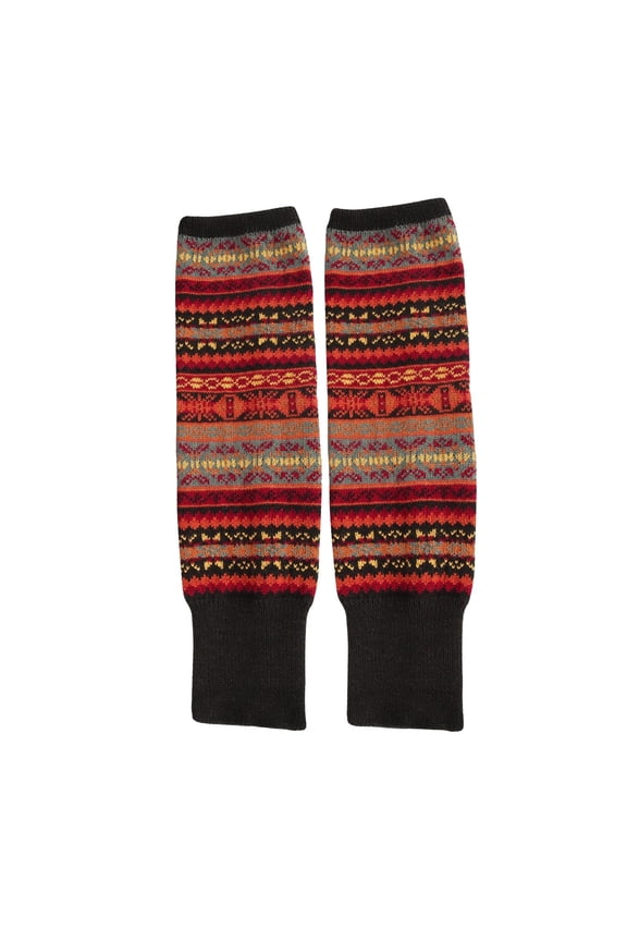 Christmas Socks for Women,Cozy Fall Winter Fluorescent Bohemian Thick Knit Slouch Socks for Women