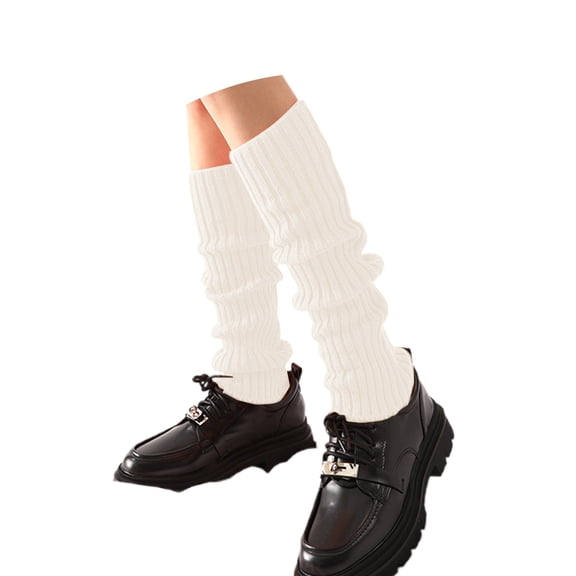 sususu Cute Socks for Uggs,Knitted Over The Knee Socks With Metal Winter Warm Stockings Leg Warmers for Cold Weather Fashion Comfort