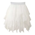 thumbnail image 1 of sususu Dresses for Girls Size 8 Girls Tiered Skirt Dress Featuring Asymmetric Hemline And Rainbow Design For All Seasons Dress&nbsp;Up Clothes for Girls, 1 of 5