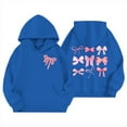 thumbnail image 1 of sususu Girls Graphic Hoodies Oversized Preppy Clothes Cute Graphic Print Cropped Sweatshirt Children Fall Winter Hoodie for Boys or Girls, 1 of 3